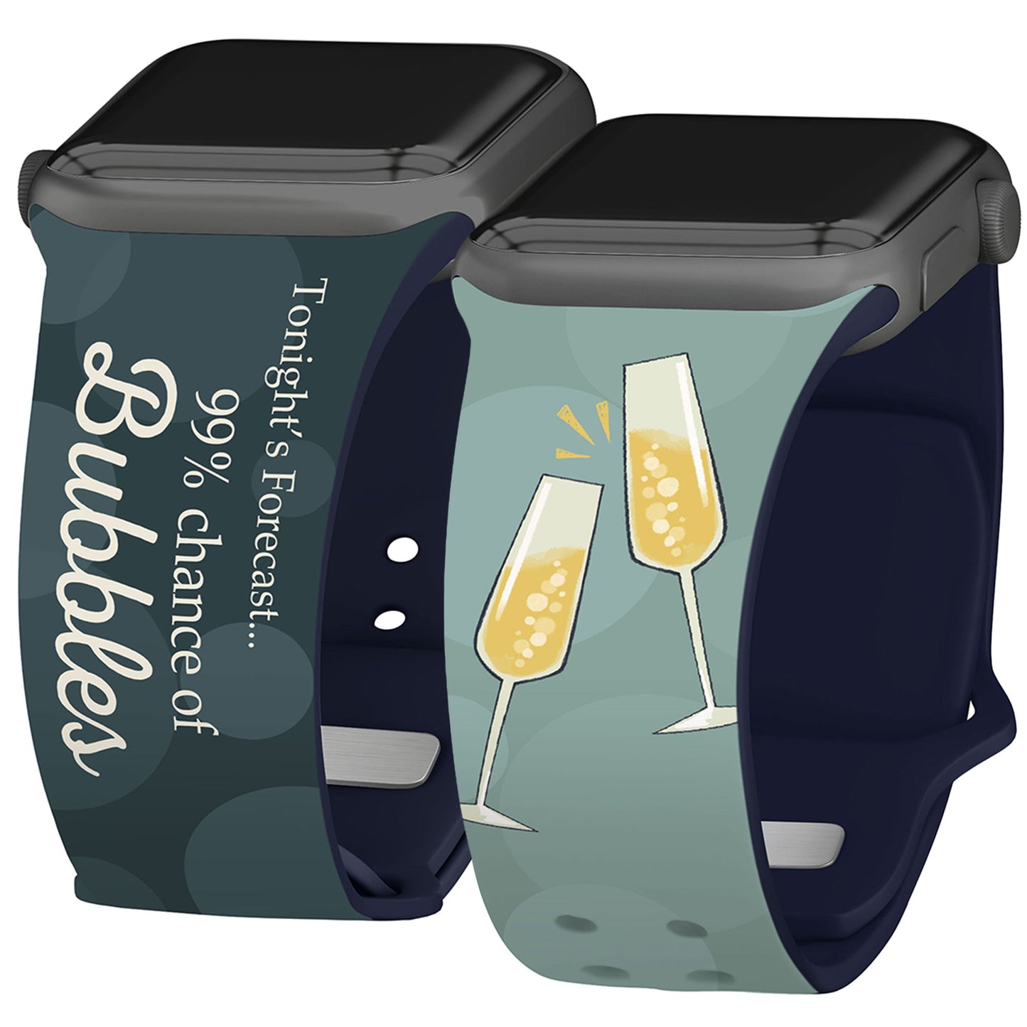 Wine, Beer, & Booze HD Apple Watch Band