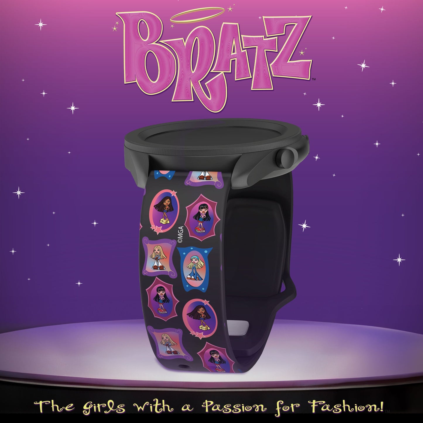 Bratz® Classic HD Watchband for Samsung, Garmin, Fossil, and More