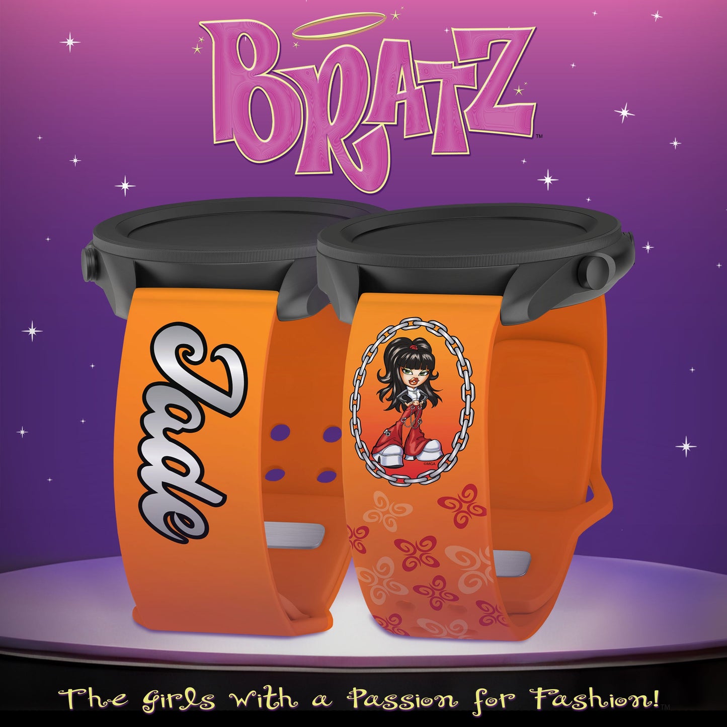 Bratz® Passion For Fashion HD Watchband for Samsung, Garmin, Fossil, and More