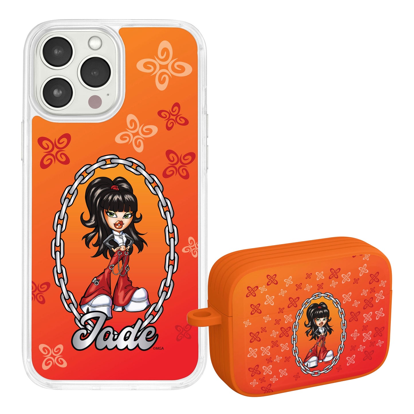 Bratz® Passion For Fashion HD Apple iPhone 12 Mag-Safe Phone Case and AirPods Pro Combo Package