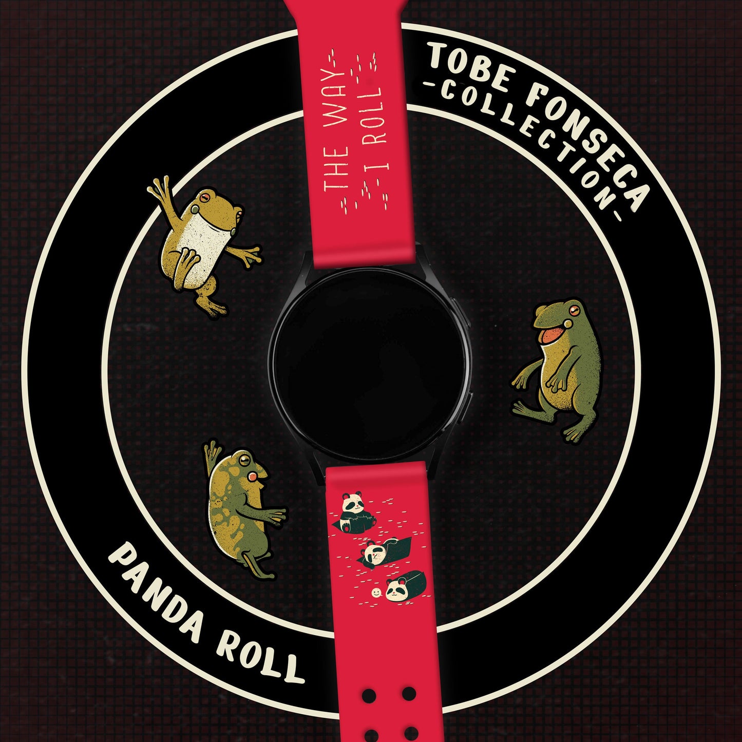 Affinity Watchband for Samsung, Garmin, Fossil, and Mores X Tobe Fonseca HD Watchband for Samsung, Garmin, Fossil, and More