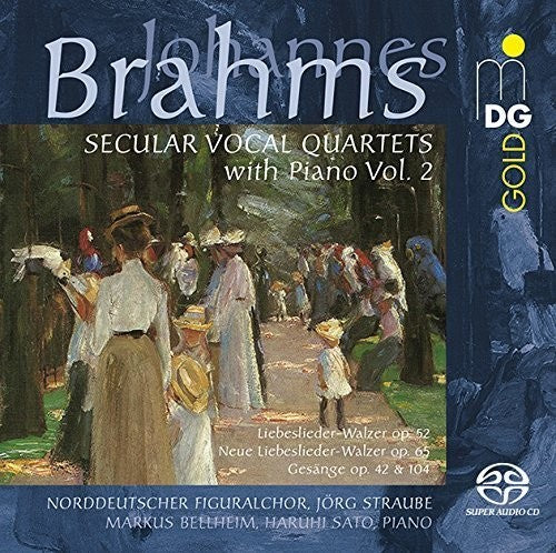 Brahms / Norddeutscher Figuralchor / Straube,jorg - Secular Vocal Works 2 - Super Audio CD