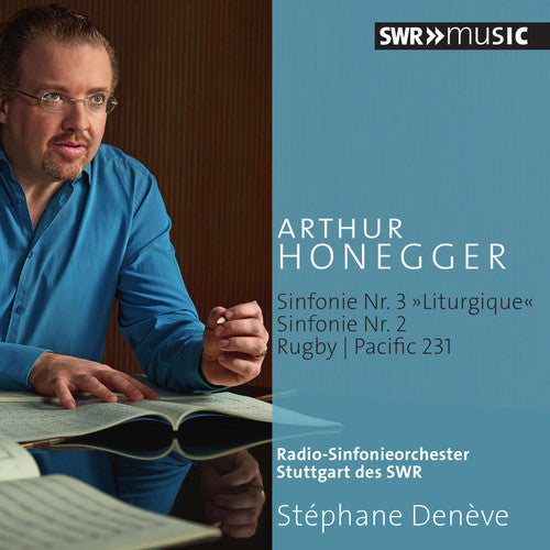 Honegger / Deneve / Rso Stuttgart - Symphony No. 3 Liturgique - Symphony No. 2 - Rug - Music CD