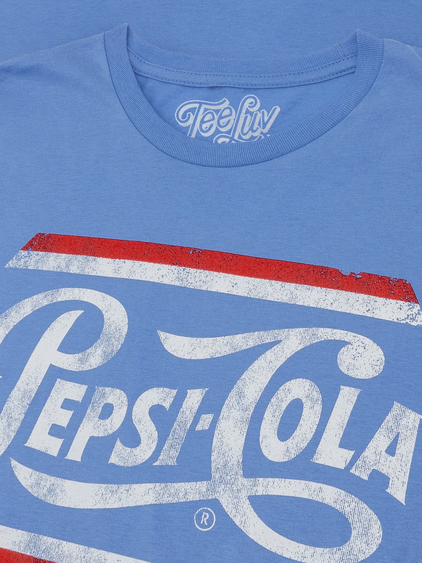 Pepsi Classic Script T-Shirt - Blue