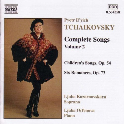Tchaikovsky / Kazarnovskaya / Orfenova - Complete Songs 2 - Music CD