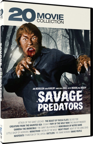 Savage Predators - 20 Movie Collection Dvd - Savage Predators - 20 Movie Collection Dvd - DVD