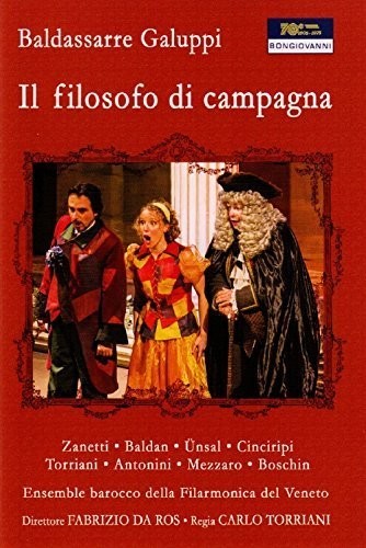 Galuppi / Zanetti / Ensemble Barocco Della - Il Filosofo Di Campagna - DVD
