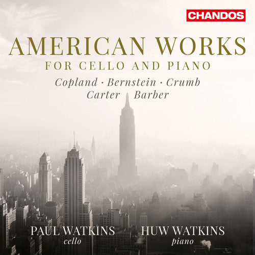 Barber / Watkins,paul / Watkins,huw - American Works For Cello & Piano - Music CD