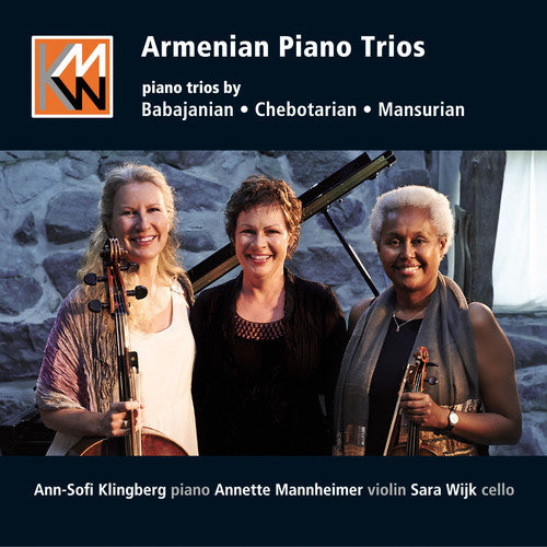 Babajanian / Klingberg / Mannheim - Babajanian, Chebotarian & Mansurian: Armenian Piano Trios Music CD