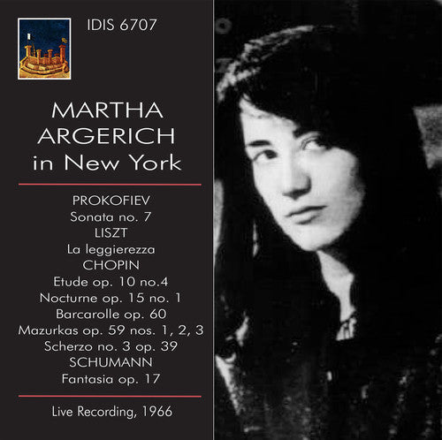 Prokofiev / Argerich,martha - Martha Argerich In New York - Music CD