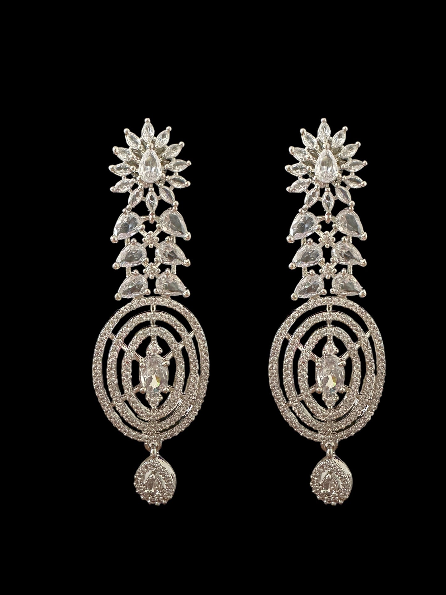 Cz earrings ( READY TO SHIP )