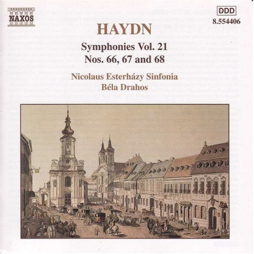 Bela Drahos - Symphonies Vol 21 Nos 66-67 & 68 Music CD