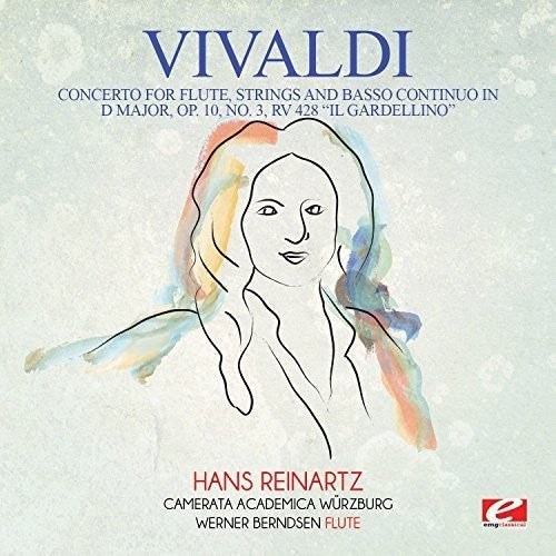 Camerata Academica Wurzburg - Vivaldi: Concerto for Flute, Strings and Basso Continuo in D Major,Op. 10, No. 3, RV 428 Il Gardellino Music CD