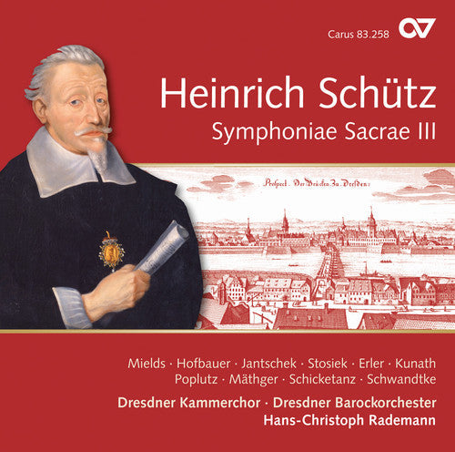 Schutz / Mields / Dresdner Kammerchor - Symphoniae Sacrae Iii Vol. 12 - Music CD