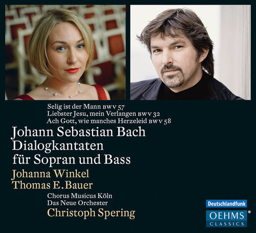 Bach,j.s. / Winkel / Chorus Musicus Cologne - Dialogue Cantatas For Soprano & Bass - Music CD
