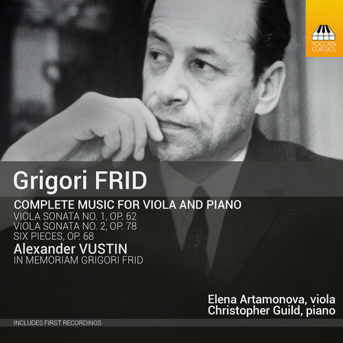 Frid / Artamonova / Guild - Complete Music For Viola & Piano - Music CD