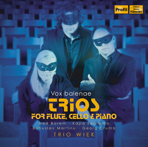 Rorem / Trio Wiek - Trios For Flute Cello & Piano - Music CD