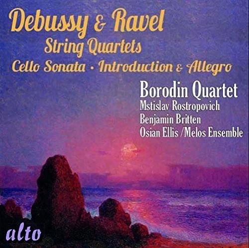 Debussy / Ravel / Borodin Quartet / Melos Ensemble - String Quartets Introduction & Allegro Sonata For - Music CD