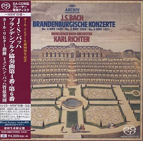 Richter,karl - J.s. Bach: Brandenburg Concertos Nos - Super Audio CD