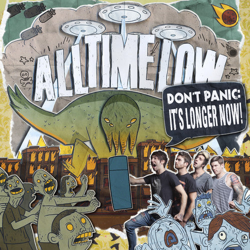 All Time Low - Don't Panic: It's Longer Now - Orange - Vinyl Record