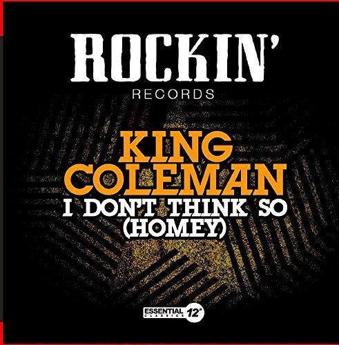 Coleman,king - I Don't Think So (homey) - Music CD