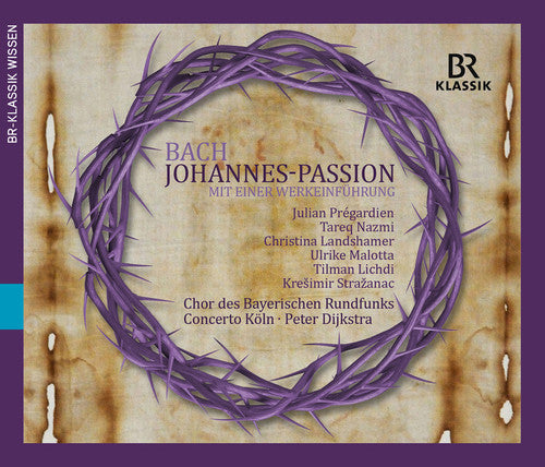 Bach,j.s. / Pregardien / Chor Des Bayerischen Rund - St John Passion - Music CD