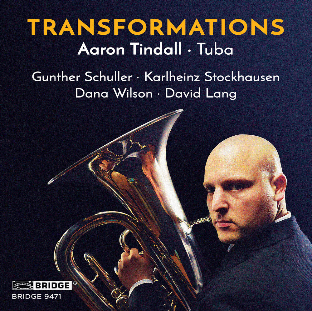 G Schuller / Stockhausen / Tindall - TRANSFORMATIONS: Tindall - tuba Music CD