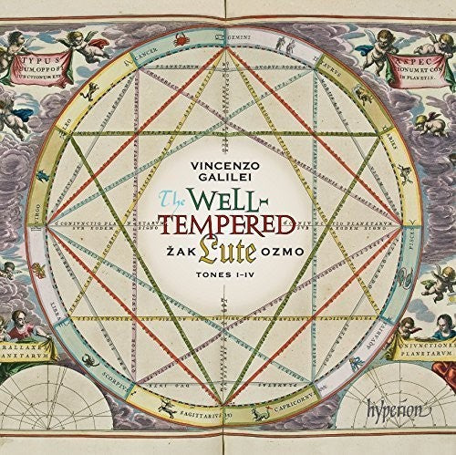 V Galilei / Ozmo,Zak - Well-Tempered Lute - Tones I-Iv Music CD