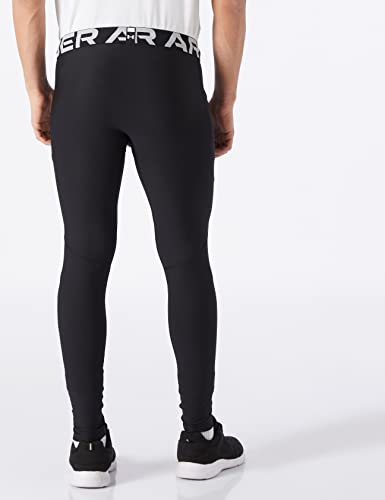 Under Armour Men's UA HeatGear ArmourPrint Leggings - 1370413-001 - Black/Halo Gray - S