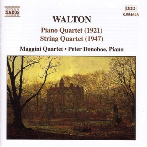 Walton / Donohoe / Maggini Quartet - Piano Quartet: 1921 / String Quartet: 1947 - Music CD