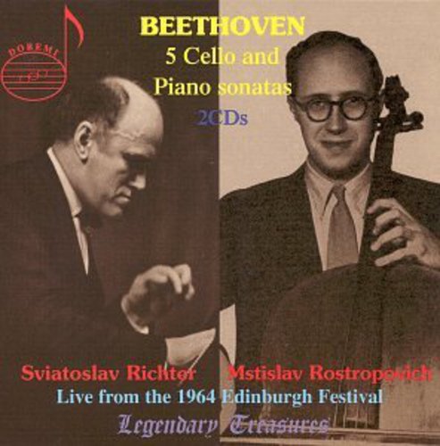 Beethoven / Richter / Rostropovich - Complete Beethoven Cello Sonatas - Music CD