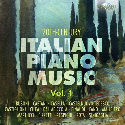 Busoni / Ammara / Bartoli / Gorini - 20th Century Italian Piano Music - Music CD