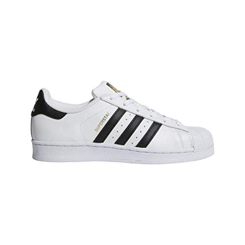 adidas Originals womens Superstar Sneaker, White/Black/White, 9.5 US