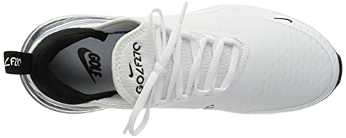 Nike Air Max 270 G CK6483 102 Mens Golf Shoe, White, Size 8