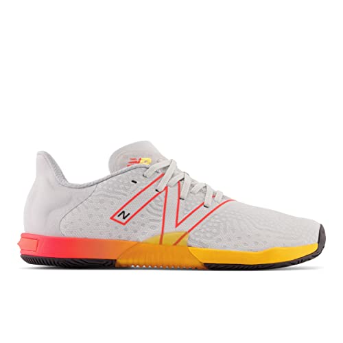 New Balance Men's Minimus Tr Boa V1 Cross Trainer, Light Aluminum/Electric Red, 9.5