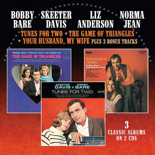 Bare,bobby / Davis,skeeter / Anderson,liz / Norma - Tunes For Two / Game Of Triangles / Your Husband - Music CD