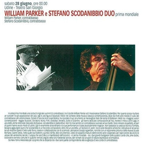 Parker,william / Scodanibbio,stefano - Bass Duo - Music CD