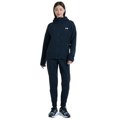 Under Armour Womens Rival Fleece Joggers , (001) Black / / White , Medium
