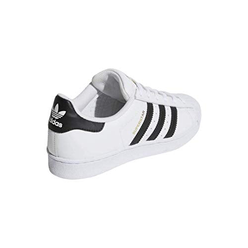 adidas Originals womens Superstar Sneaker, White/Black/White, 9.5 US