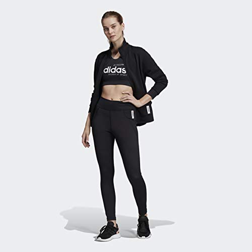 adidas Women's Brilliant Basic Training Tights, Black/White, Medium