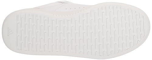 adidas Women's Park St Sneaker, White/White/Silver Metallic, 9.5