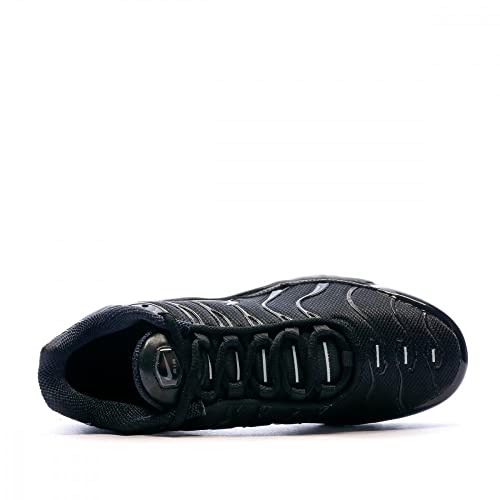Nike Air Max Plus (gs) Big Kids Cd0609-001 Size 7 Black/Black-Black