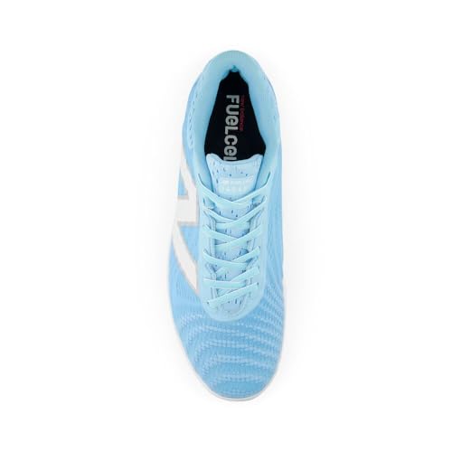 New Balance Men's FuelCell 4040 V7 Molded Baseball Shoe, Team Sky Blue/Optic White, 8.5
