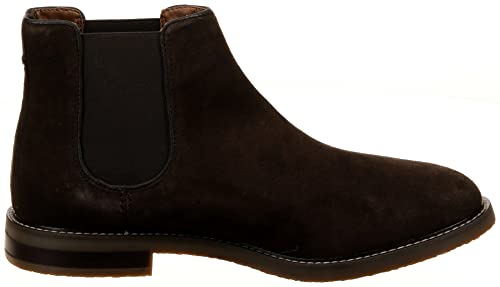 Clarks Men's Jaxen Chelsea Boot, Brown Suede, 10.5