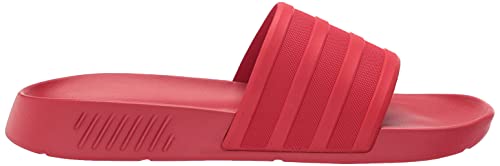 adidas Unisex Racer Tr Slide Sandal, Scarlet/Scarlet/Black, 9 US Men
