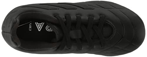 adidas Copa Pure.3 Firm Ground Soccer Shoe, Black/Black/Black, 4 US Unisex Big Kid