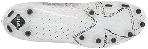 Under Armour Men's Spotlight Lux MC 2.0 Football Shoe, (001) Black/White/White, 11