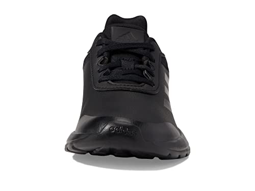 adidas Tensaur Running Shoe, Black/Black/Black, 3 US Unisex Little Kid