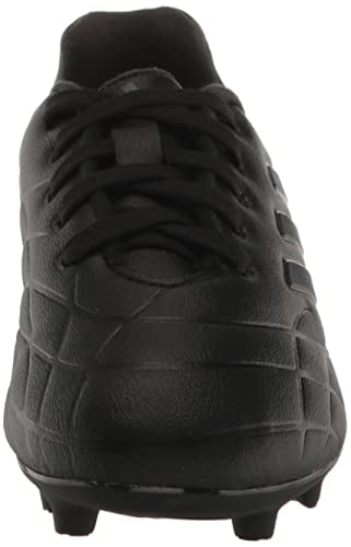 adidas Copa Pure.3 Firm Ground Soccer Shoe, Black/Black/Black, 4 US Unisex Big Kid