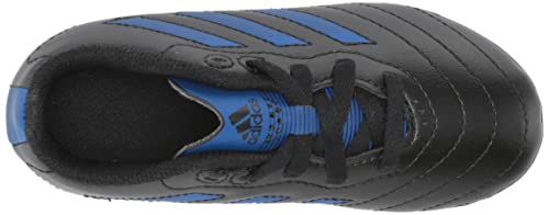 adidas Goletto VIII Firm Ground Soccer Shoe, Core Black/Royal Blue/Core Black, 13 US Unisex Little Kid (4-8 Years)